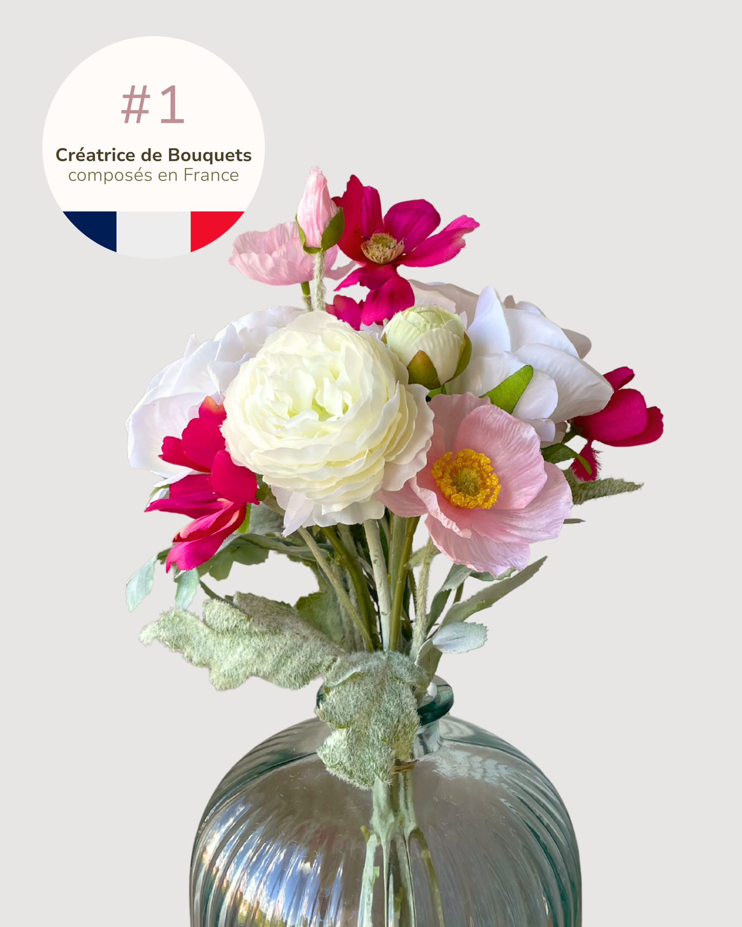 Bouquet composé - Rose