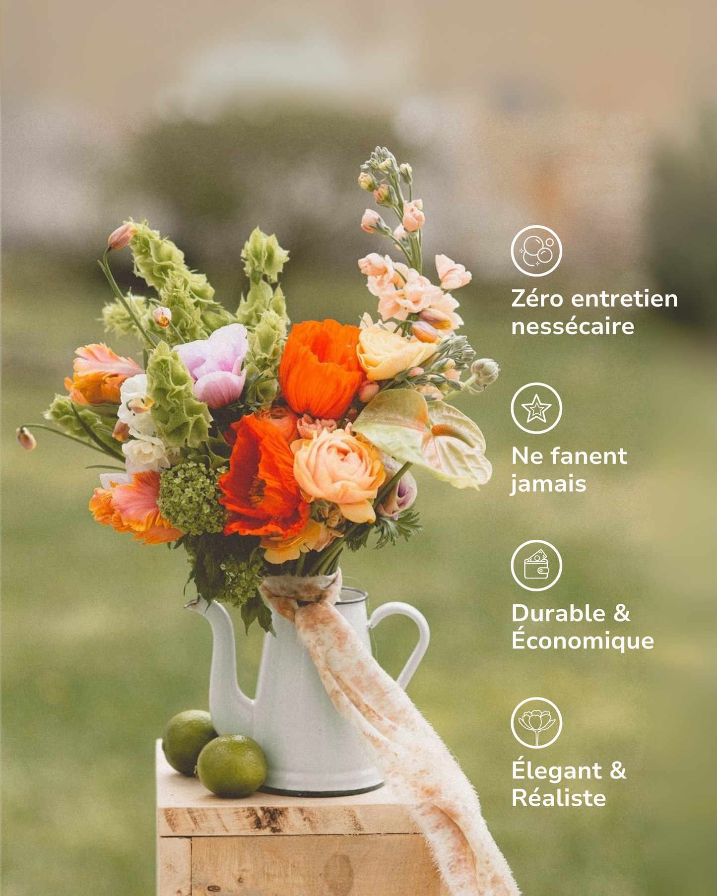 Bouquet composé - Orange