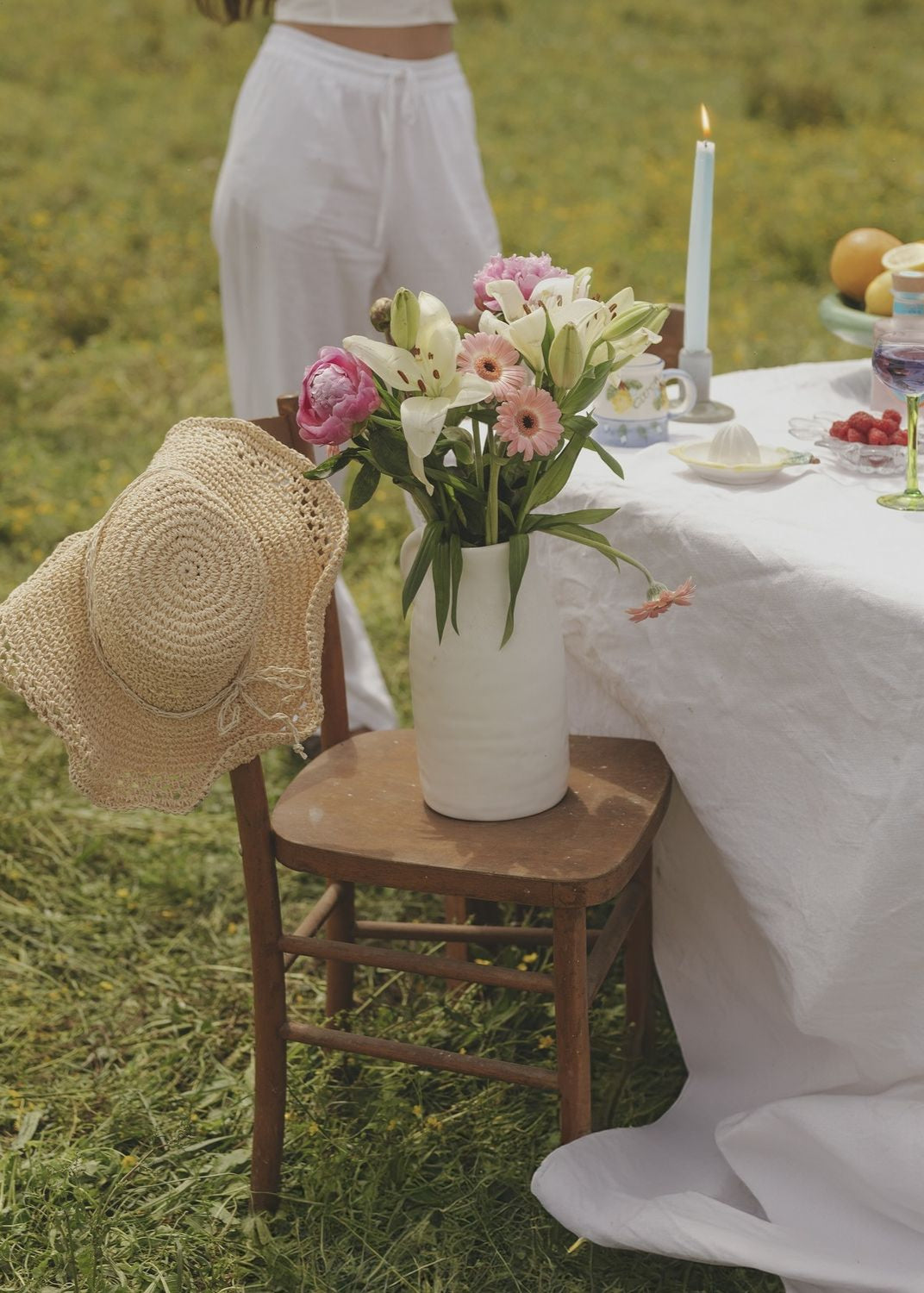 Bouquet composé - Blanc