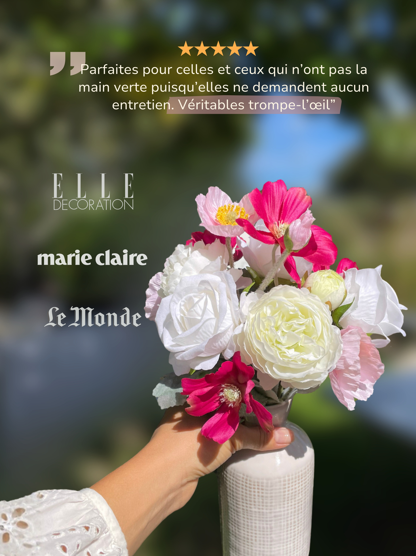 Bouquet composé - Rose