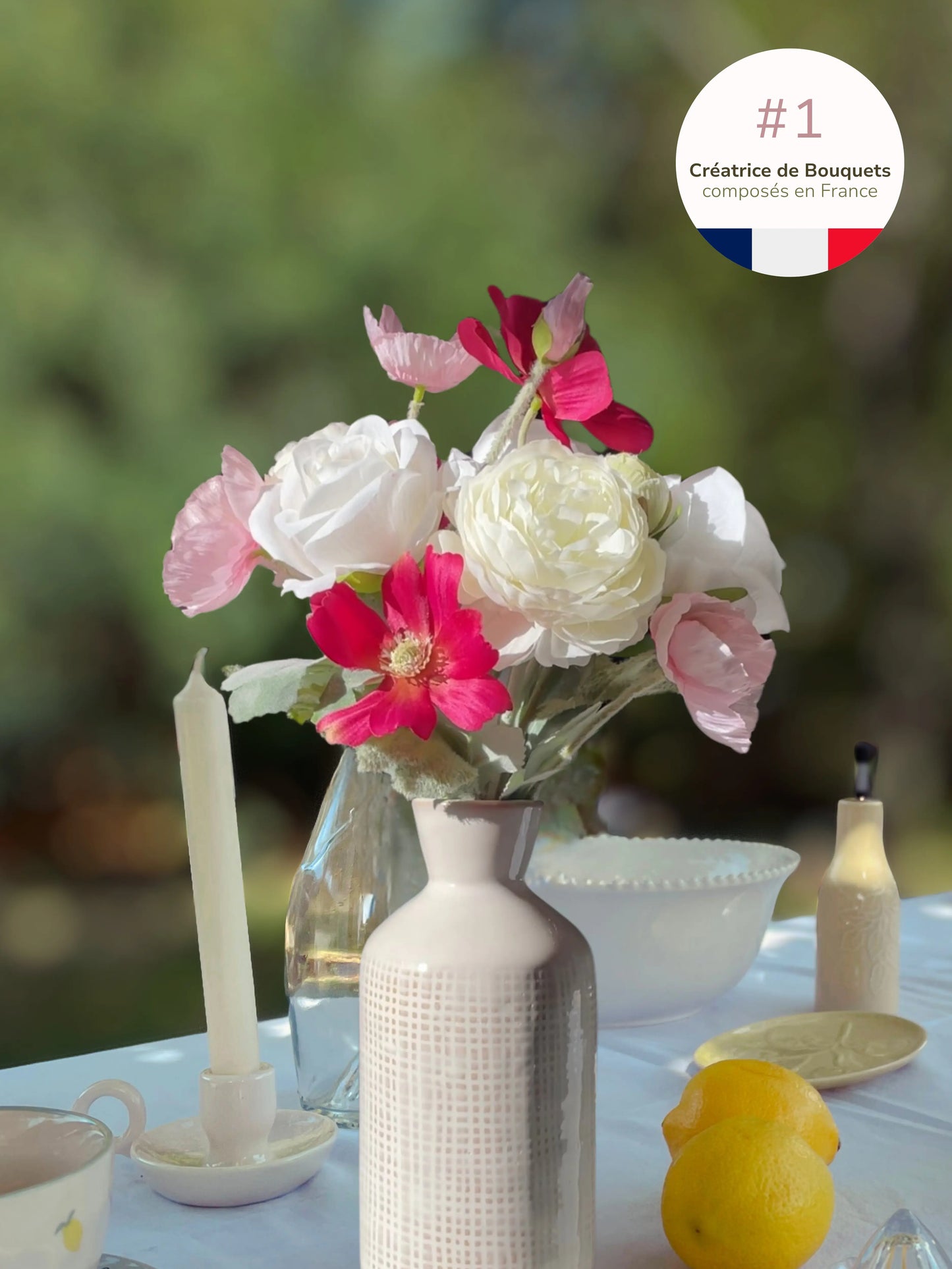 Bouquet composé - Rose