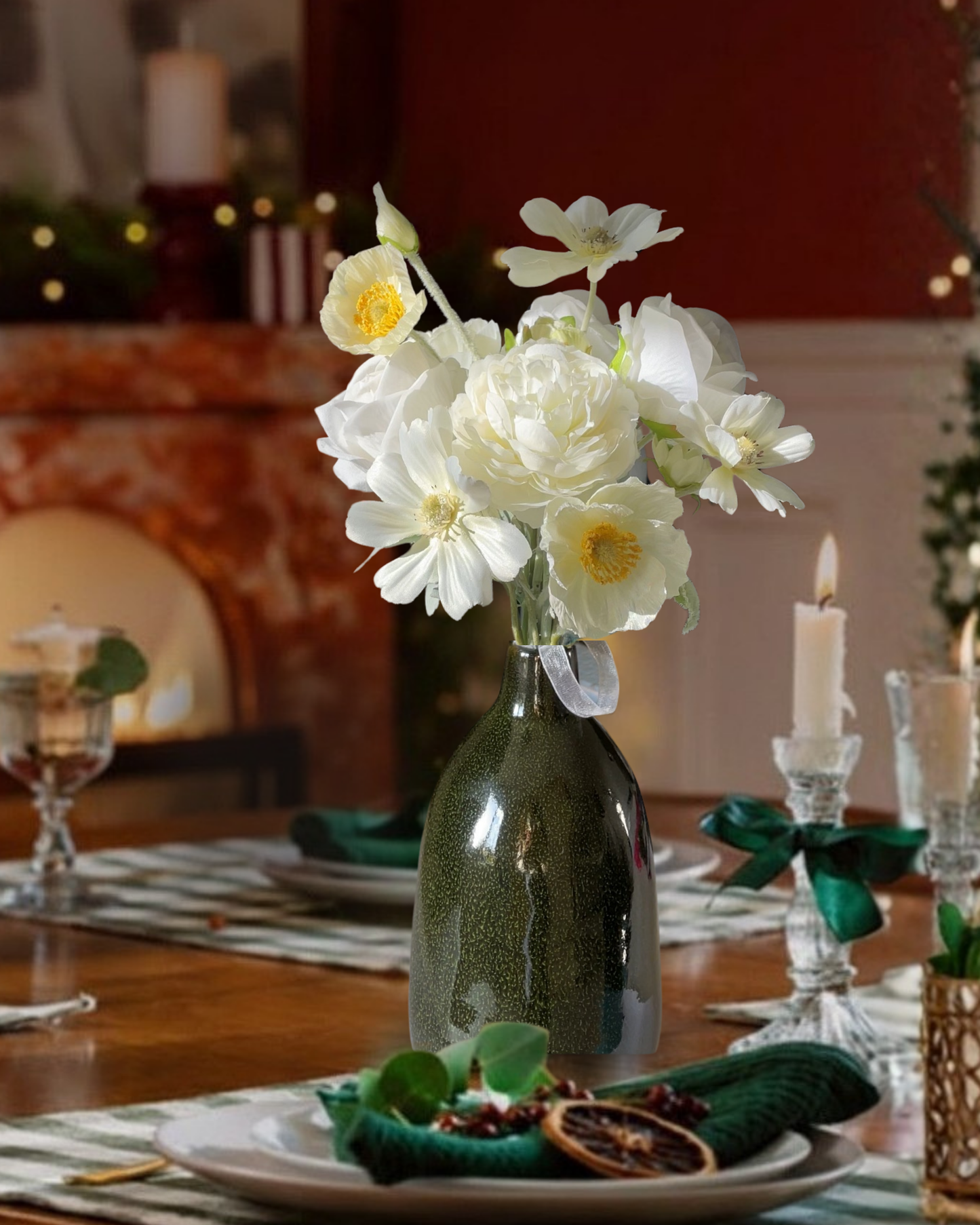 Bouquet composé - Blanc