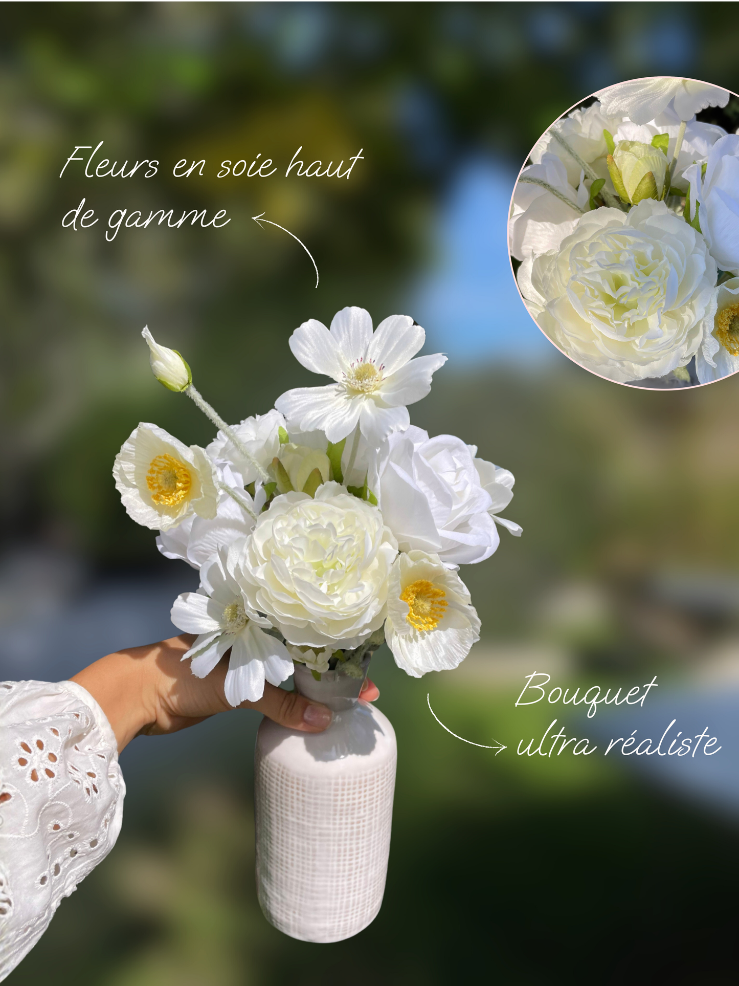 Bouquet composé - Blanc